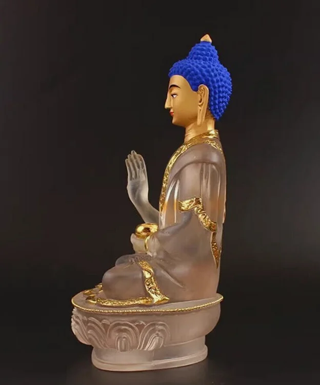 Tathagata Fahai Shenghui Game's Divine Power Статуя Татхагата цветная глазурь