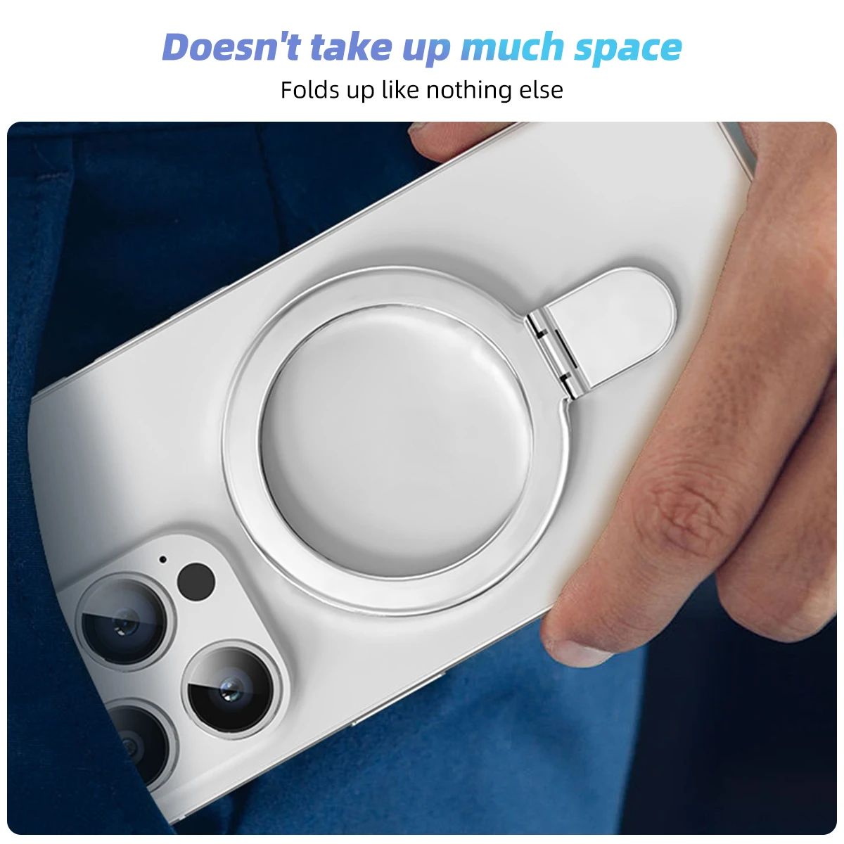 ANKNDO магнитный держатель для сотового телефона iPhone 12 13 14 Promax MagSafe Съемный