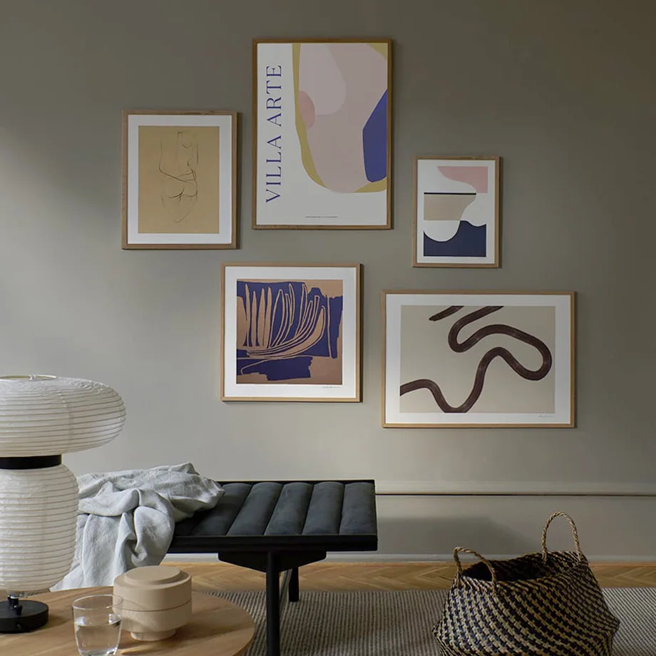 

Wall Art Canvas Painting Abstract Geometric Lines Woman Body Nordic Posters And Print Modern Wall Pictures For Living Room Decor