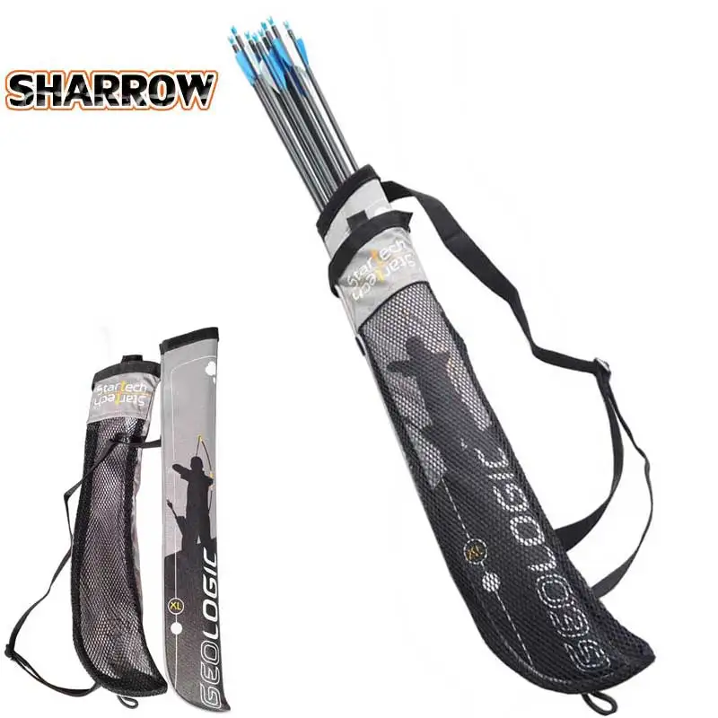 

1 PC Back Strap Arrow Quiver 22 Arrows Quiver Simply Quick Quiver Holder Arrow Case for Compound Bow Recurve Bow Accessories