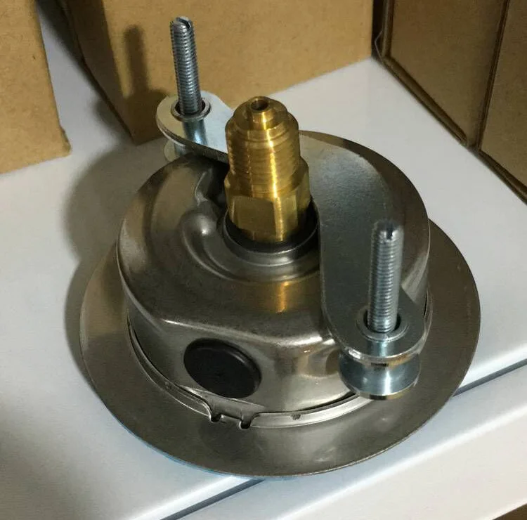 Stainless steel manometer pressure gauge EN837-1 |