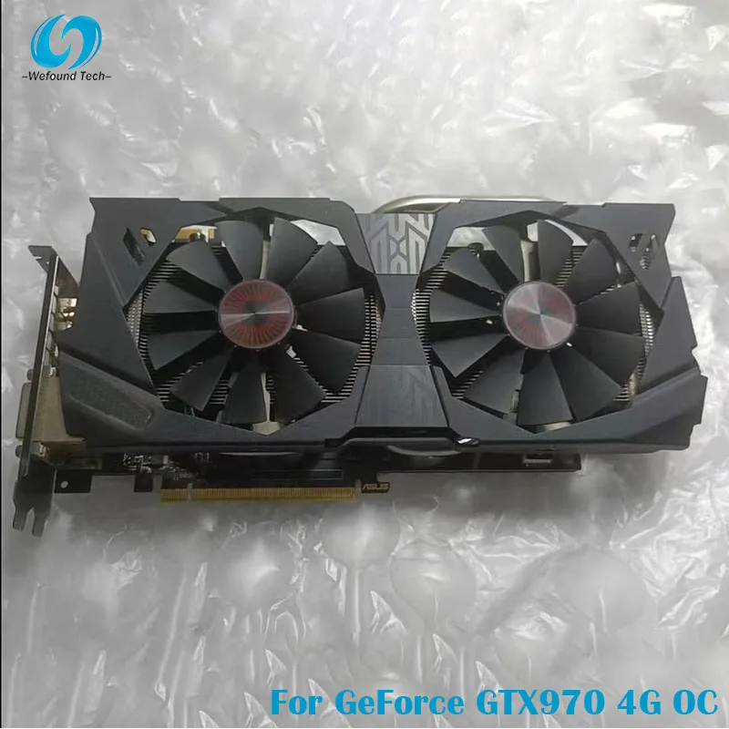 Видеокарта для ASUS GTX 970 4 Гб GPU NVIDIA GeForce GTX970 4G OC |