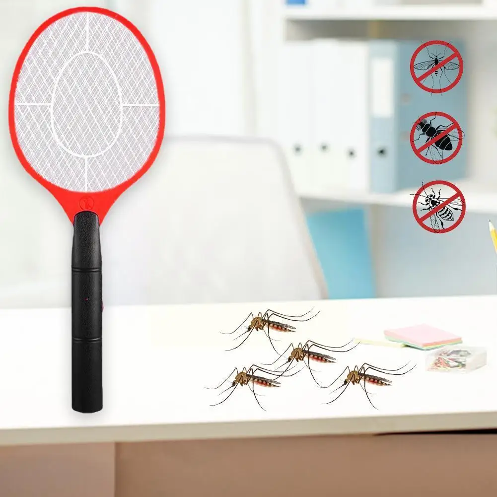 Electric Handheld Bug Zapper Insect Fly Swatter Racket Portable Mosquitos Killer Pest Control For Bedroom Outdoor Bug Zappe F9R3