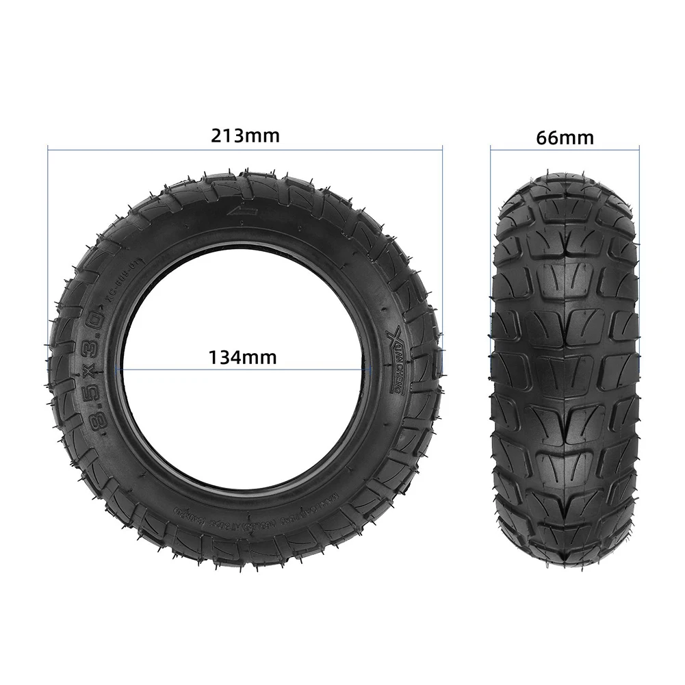 

Tire Scooter Inner Tube Outdoor Replacement Part Rubber 8 1/2*3 Model Black Durable Electric Scooter Accessory