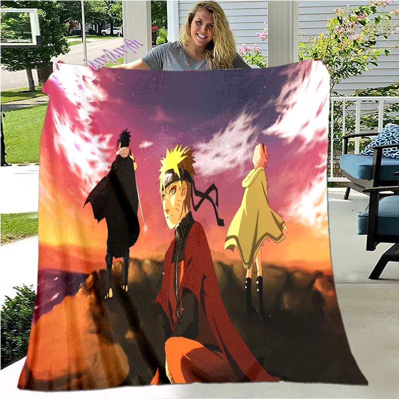 

Japanese cartoon passion cool creative custom printed blanket super soft flannel bed Yoga blanket warm blanket thin blanket