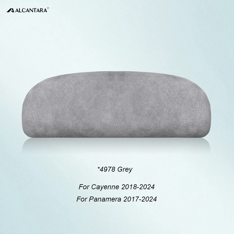 Для Porsche Macan 2014-2024 Panamera 2017-2024 Cayenne 2018-2024 Замшевый чехол для автомобильных очков из алькантары, ящик для хранения, держатель для солнцезащитных очков