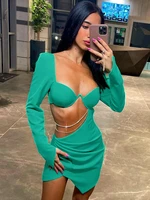 long sleeve tight dress women sexy hollow out elegant party prom gown dresses woman midnight clubwear dress autumn robe vestidos