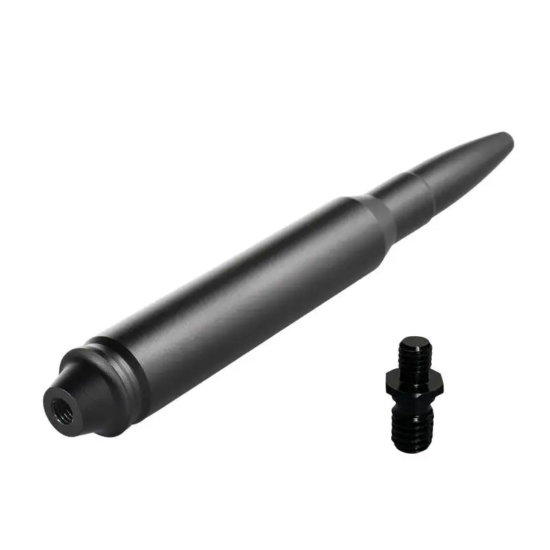 

Black Car Truck Bullet Antenna Truck Radio Antenna Mast Replacements Optimize FM/AM Reception Waterproof Anti Theft Easy To