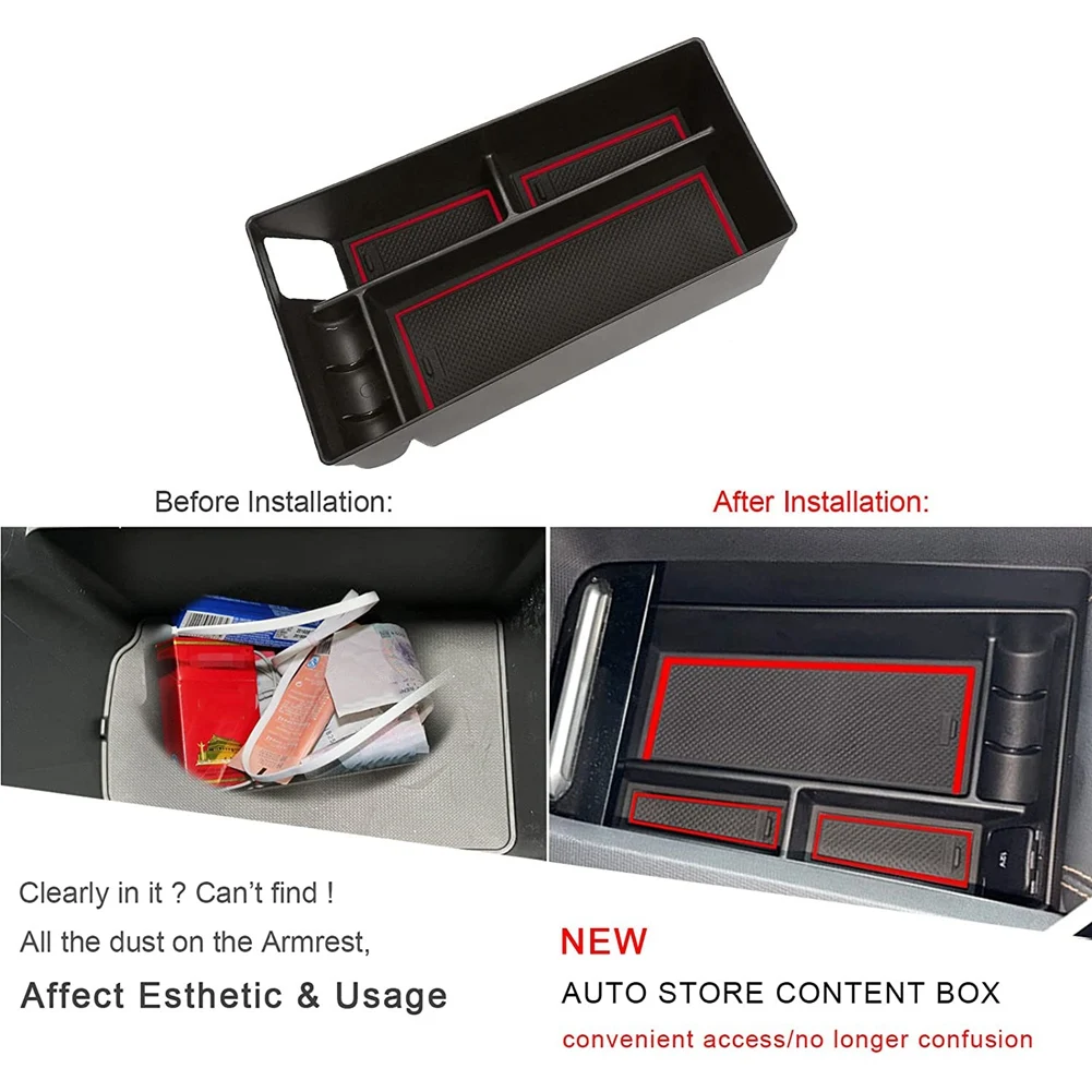 Поднос-органайзер на центральной консоли для Ford Mustang Mach-E 2021-2022 ящик хранения в