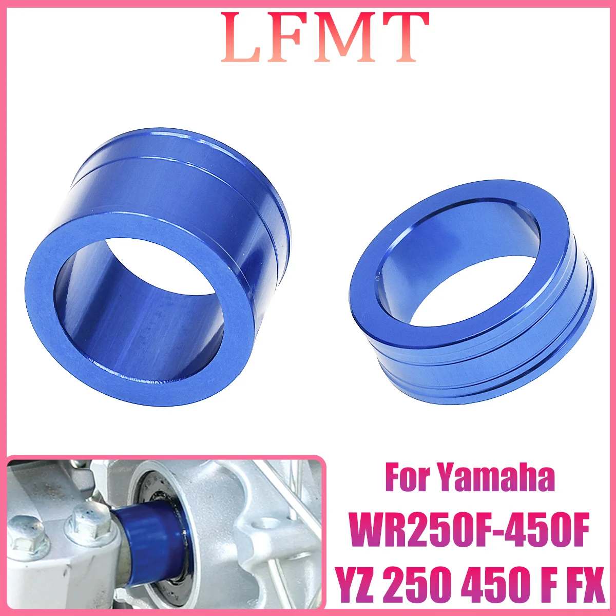 2014-2023 Прокладка ступицы переднего колеса с ЧПУ для Yamaha YZ WR 250F 450F YZF YZ250FX YZ450FX WRF 250 450