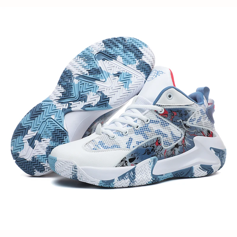 Basketball Shoes Breathable Confortable Sports Shoes Training Athletic Basketball Sneakers Lightweight Unisex Men Women Sneakers