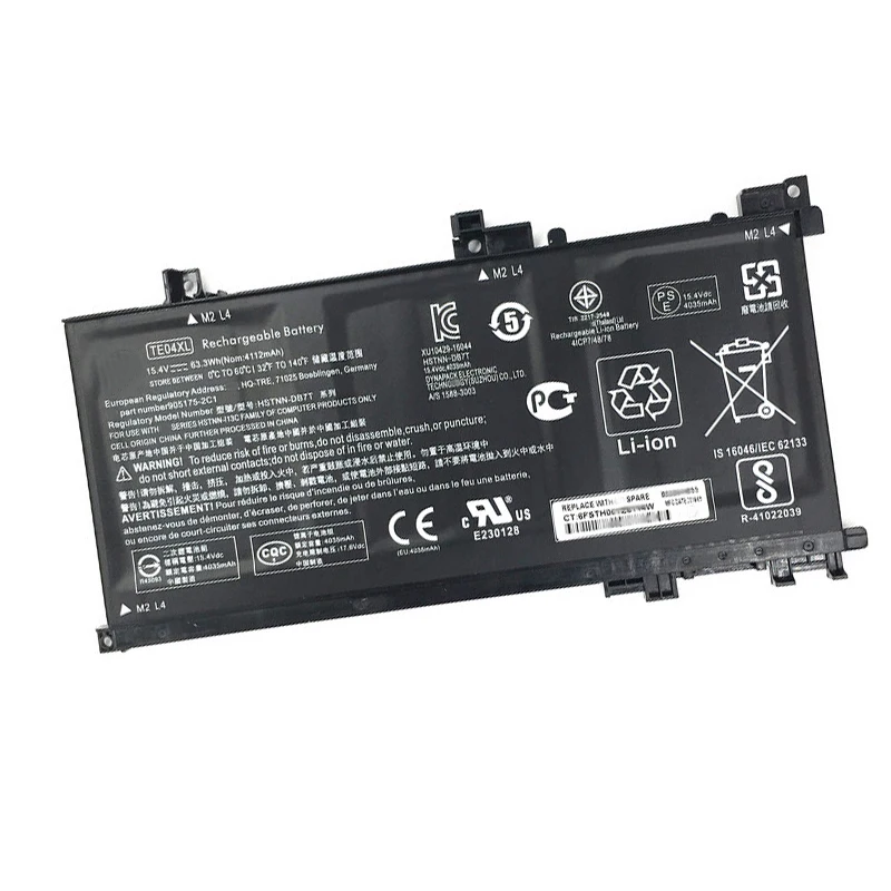 Новый оригинальный аккумулятор TE04XL для HP OMEN 15-AX200 15- AX218TX 15-AX210TX 15-AX235NF 15-AX202N 15-BC200