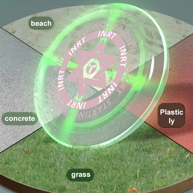 Светодиодный фонарь летающий диск фонарик полный захват для игр на открытом