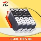 4BK 364XL совместимый чернильный картридж для HP 364 xl Photosmart для hp 364 5520 5524 6510 6520 7510 B109 B110 B209 B210 C309 принтер