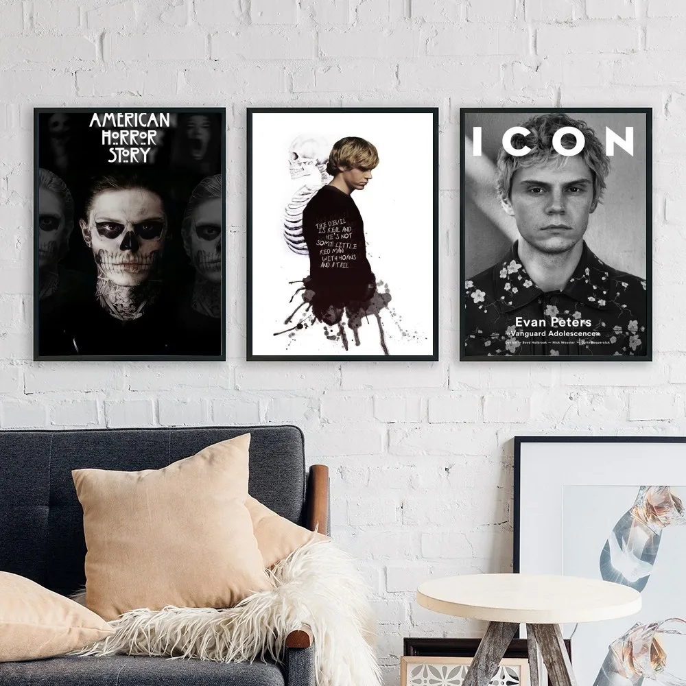 Винтажный Постер С Актером Эвана Питерса Без Рамки Ремесленный Клуб Бар Бумага