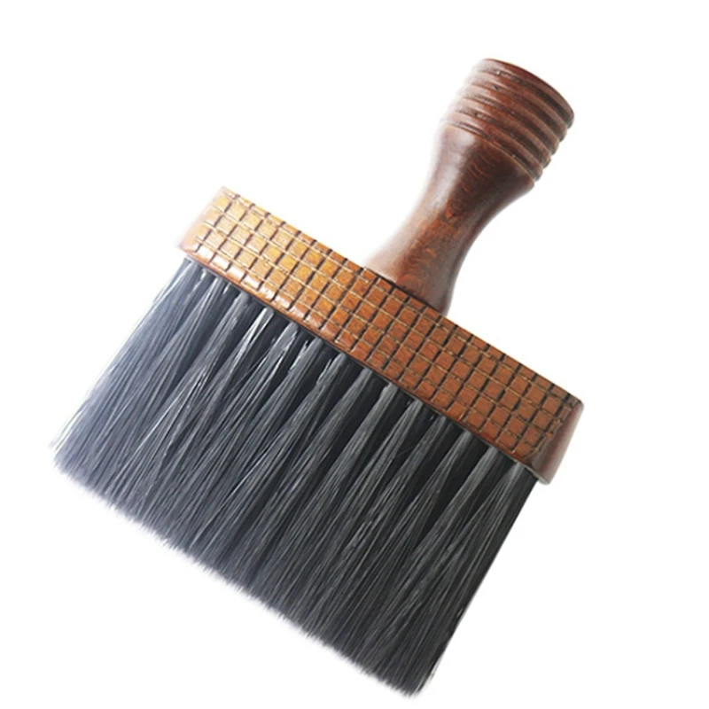 

Neck Face Duster Brush Hair Cleaning Wooden Brush Hair Cut Hairdressing Hair Hairbrush Cleaner Comb Tools