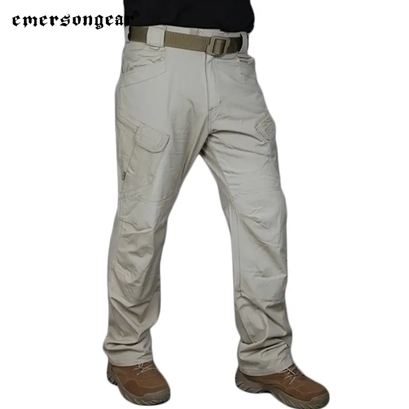 EMERSONGEAR Tactical Urban Pants Combat Duty Cargo Men City Long Trousers Daily Sports Outdoor Daily Hunting Hiking Casual KH
