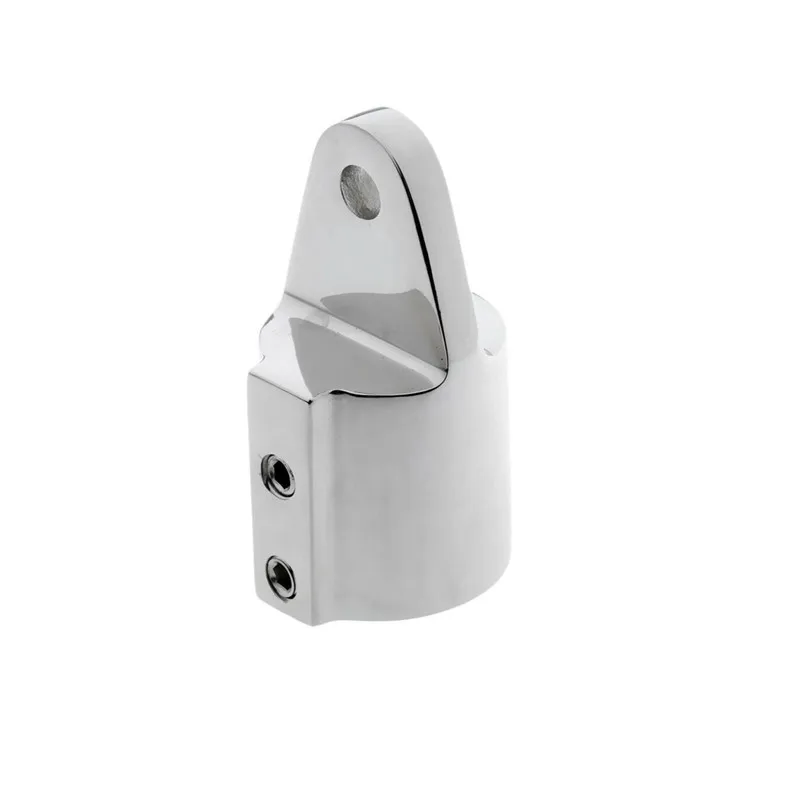 

ISURE MARINE 1Pcs Boat 316 Stainless Steel 316 Bimini Top Cap End Eye 7/8"
