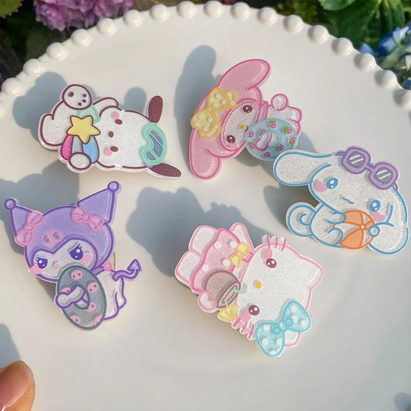 

5 шт., детские заколки для волос «Hello Kitty»