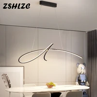 modern simple pendant lamp with long wire dimmable led ceiling hanging lights for dining living room bedroom kitchen decor lamps