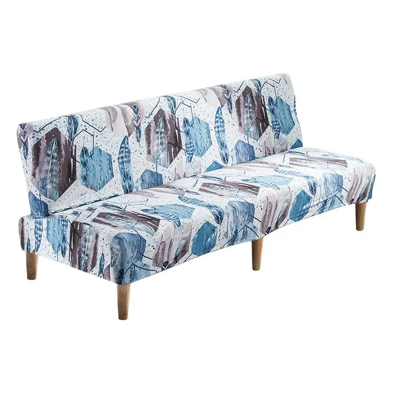 

Armless Sofa Slipcover Sofa Bed Covers Stretch Couch Covers Sofa Bed Slipcover Furniture Protective Cover For L-Shaped Sofa