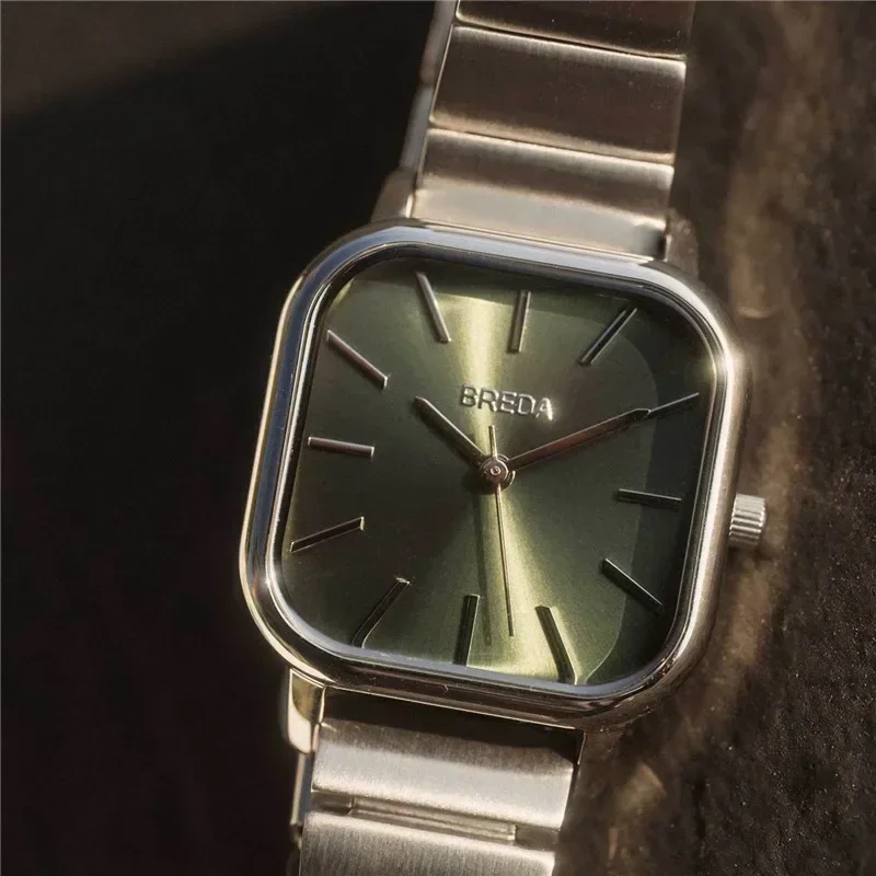Часы Bredan ограниченной серии для женских квадратных часов роскошные Роскошные