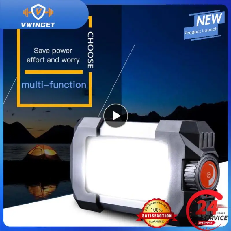 

5400mah Led Work Light Portable Outdoor Garden Lighting Emergency Light Strong Light Rechargeable Outdoor Camping Light