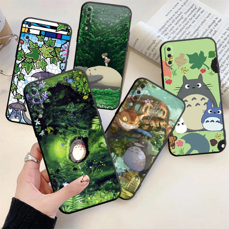 

Phone Case For Samsung Galaxy A03 S A10 E S A12 A14 A20S A21S A22 5G A23 A30 A31 A32 A33 A42 5G Studio Ghibli Totoro Cover