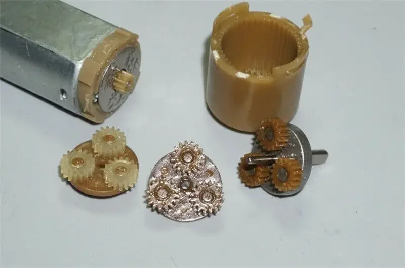 Мини 180 Планетарный мотор-редуктор DC3V 5V 6V 51RPM Медленная скорость Редуктор с