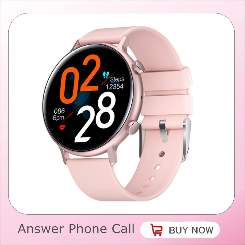 

Women Smart Watch 2022 Hebrew Answer Call 3D Dynamic Watchface Blood Pressure Oxygen ECG Whatsapp Notification Smartwatch 2022