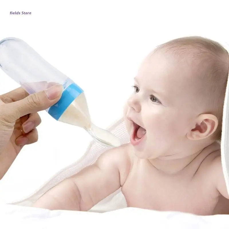 

Safe Newborn Baby Feeding Bottle Toddler Infant Training Feeder Food Supplement
