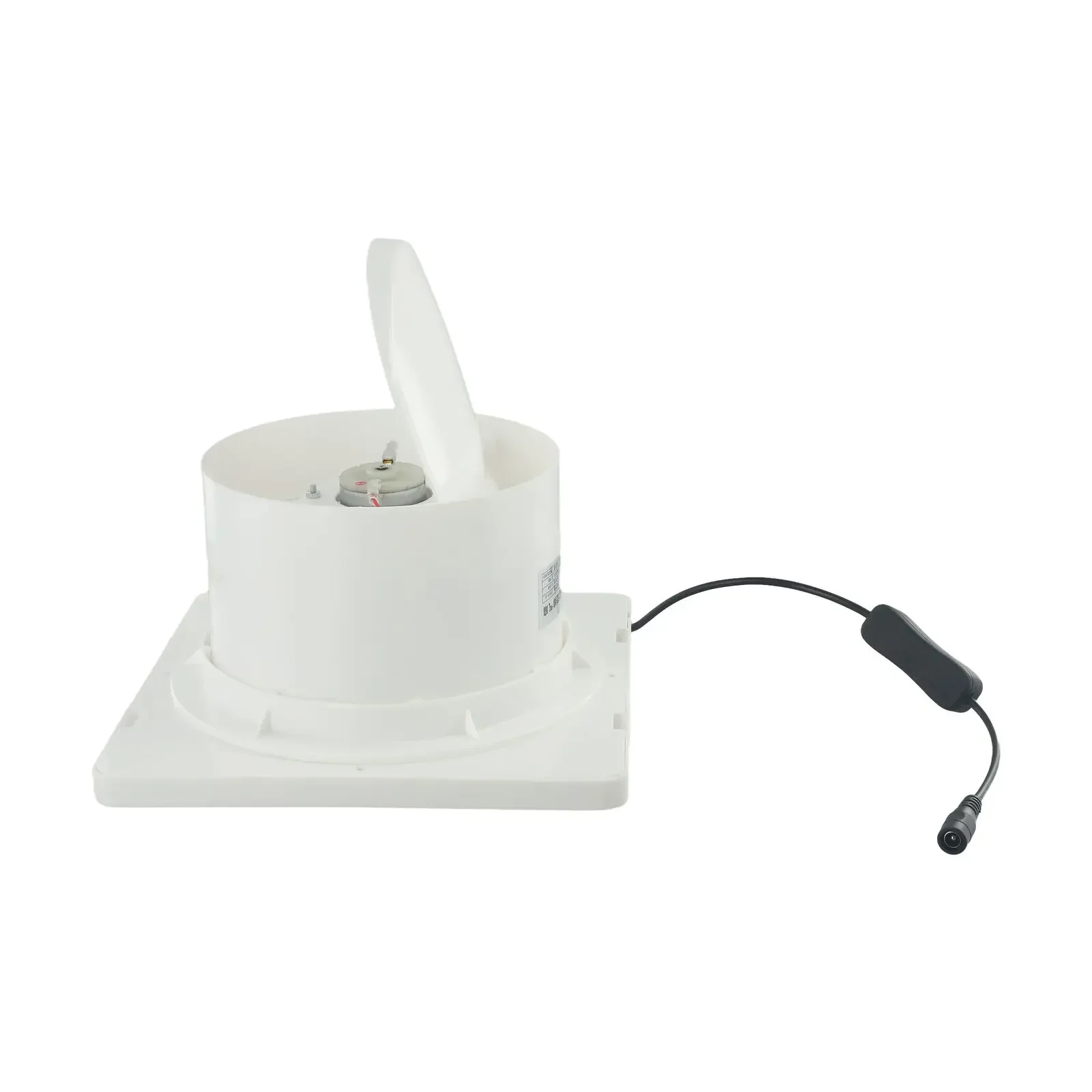 Солнечный вентиляционный вентилятор 12 В для стулки настенный энергосберегающий