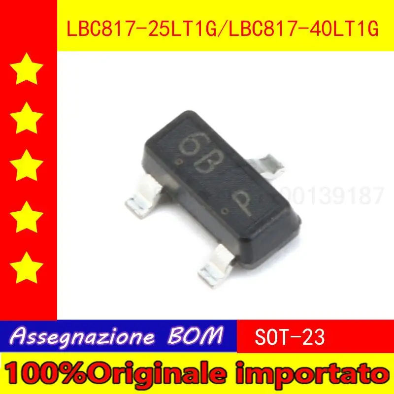 Оригинальная пластырь для телефона 20 шт./лот, фотоэлемент, фотоэлемент lt1g 6 b, фотоэлемент lt1g, SOT - 23 c, транзистор NPN