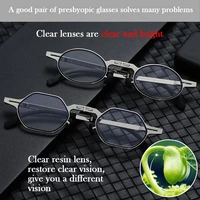 compact anti uv400 anti eyestrain anti blue light foldable reading glasses reading glasses readers glasses with case