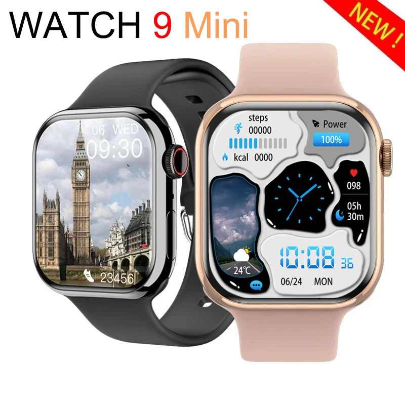 

2023 Bluetooth Call Watch 9 Mini 41mm Smart Watch Men NFC Health Tracker IP68 Waterproof Women Sports Smartwatch For Apple Watch