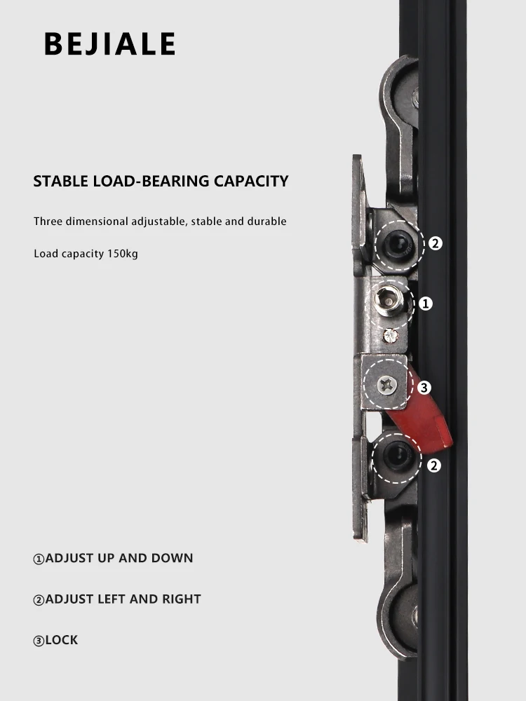Скрытая скользящая дверь сарая набор оборудования для перевода двухсторонний