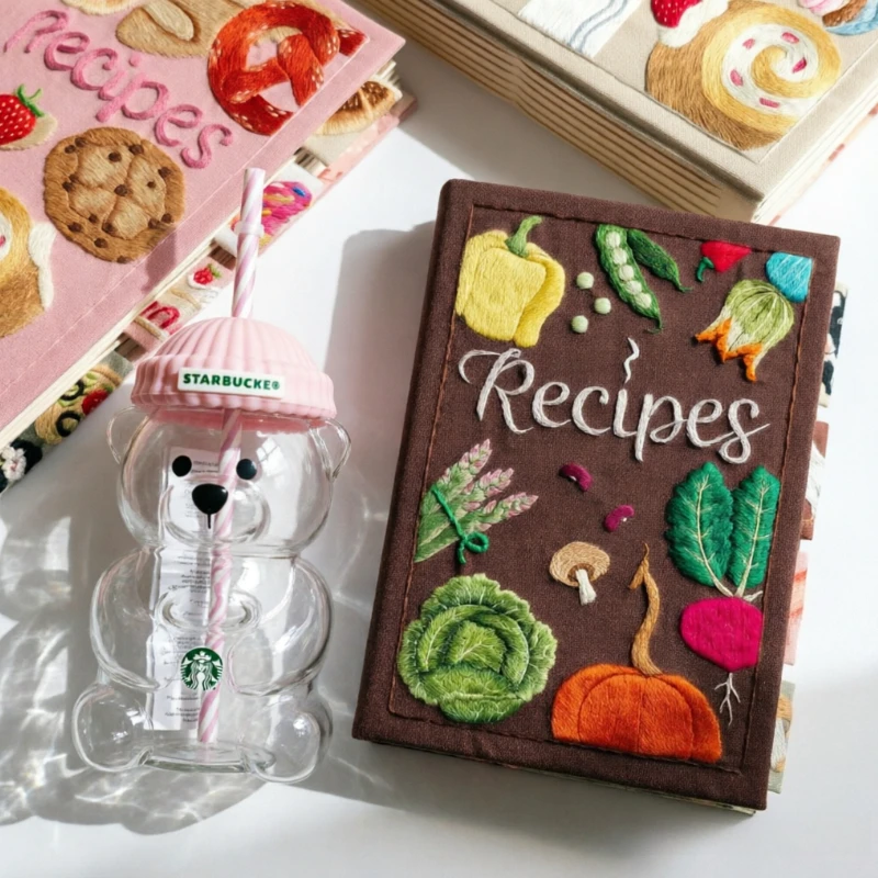 Фото Коллекционный стакан Starbucks Korea Limited Release, 591 мл, стеклянный, в форме медведя, с розовой силиконовой крышкой и полосатой соломинкой. №1