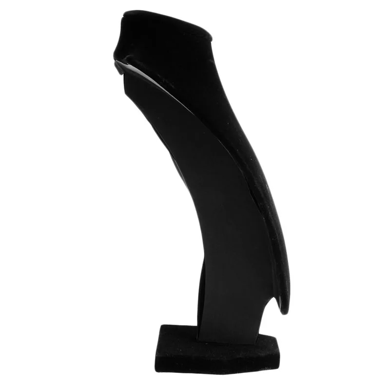 Черный бархат мольберт ожерелье цепочка дисплей подставка для бюста стойка дома