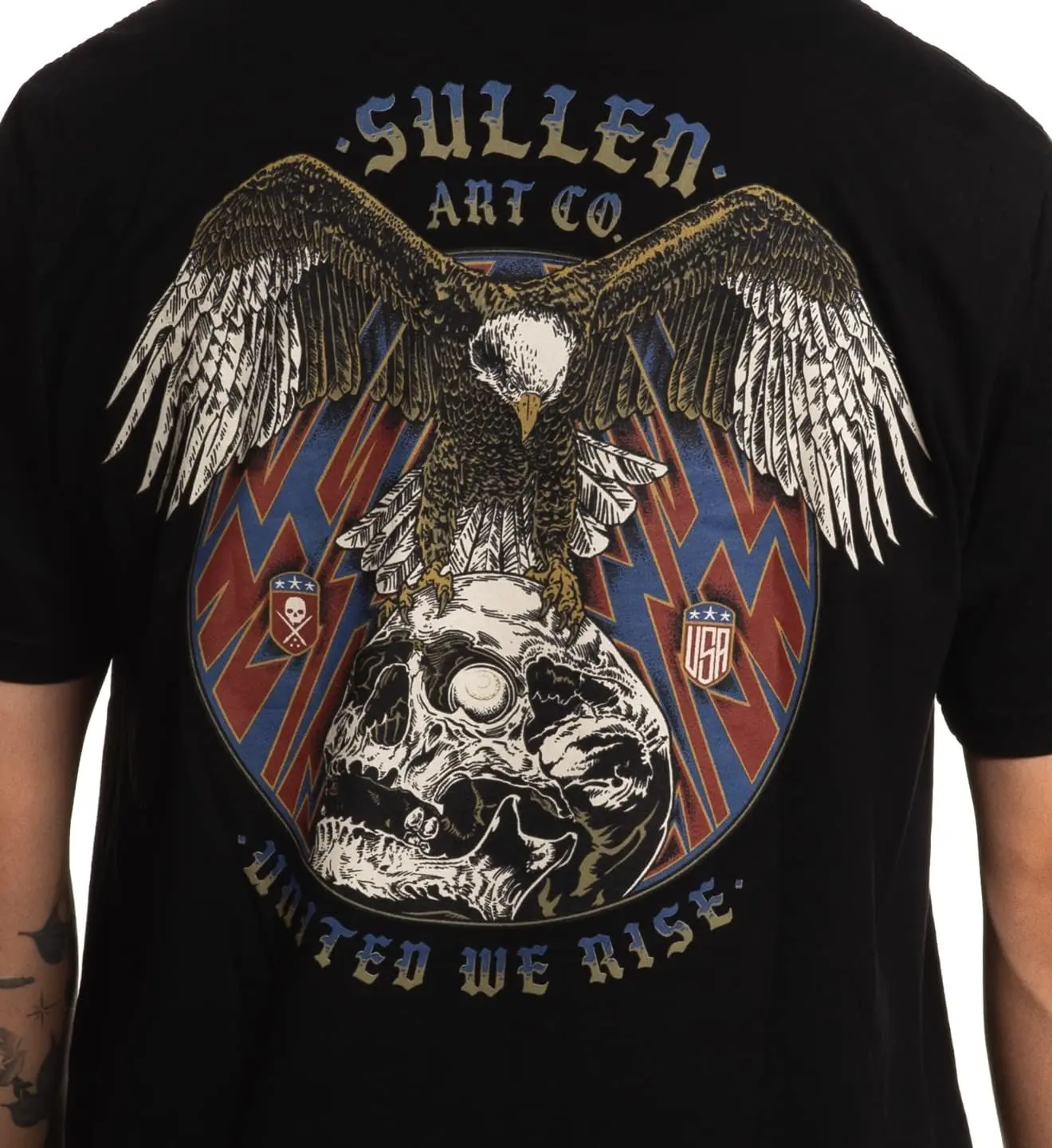 Sullen Мужская татуировка стиль жизни Графический Тройник