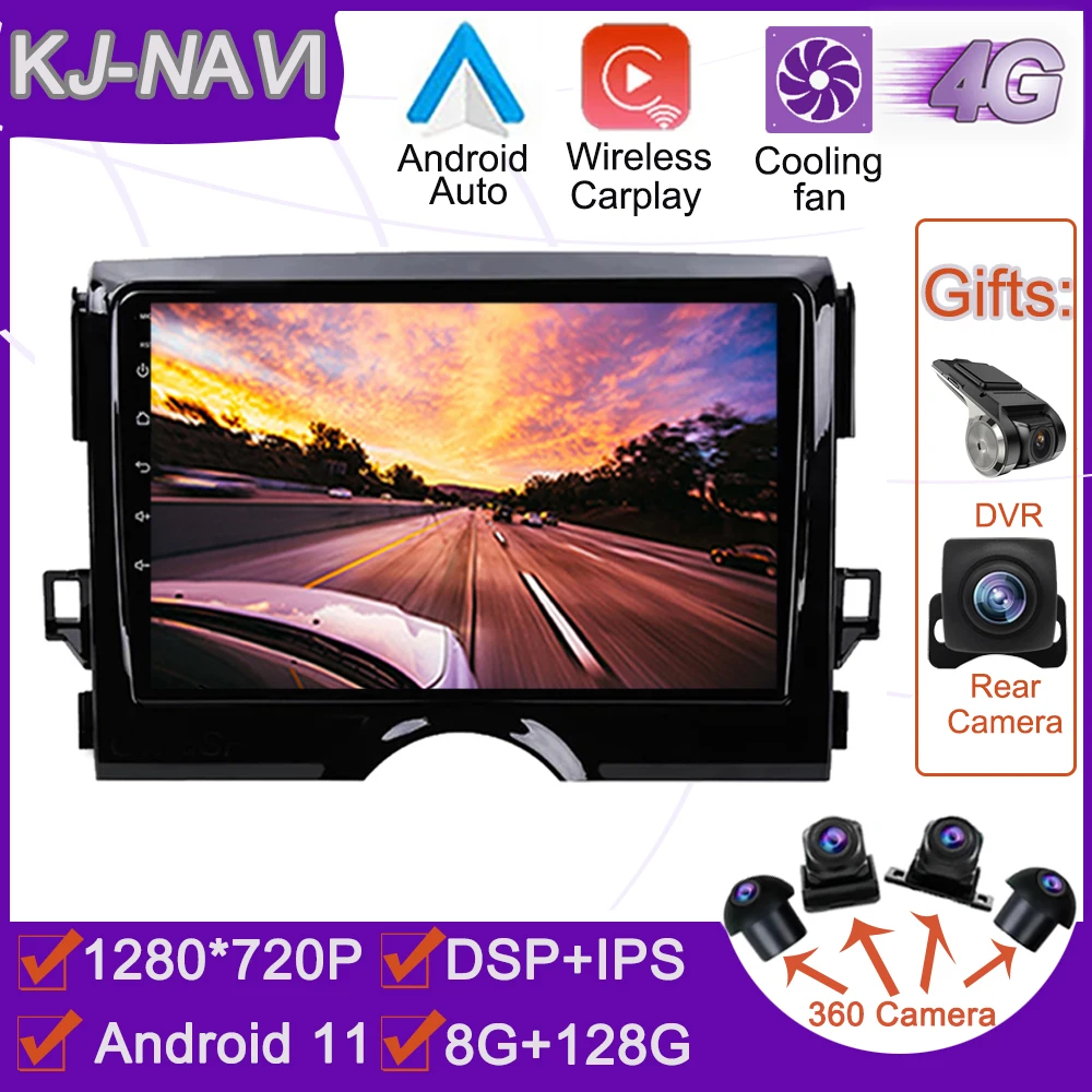 9 'ɺndroid 11 для Toyota Mark X X130 2 II 2009 - 2019 стерео автомобильное радио аудио Carplay GPS