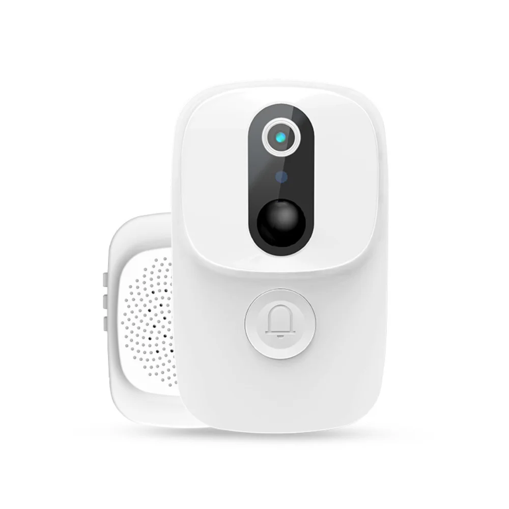 V6 Pro Intelligent Doorbell Video Call Voice Change Intercom Camera Capture Visual Doorbell Wireless PIR with Camera Monitoring