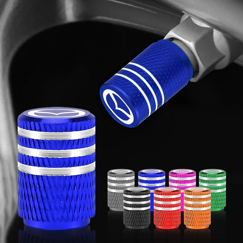 

Car Wheel Tire Valve Cap Tire Stem Cover for Mazda 3 6 7 8 ATENZA Axela5 6 323 500 RX7 RX8 CX9 CX30 CX7 CX6 CX5 Car Accessories