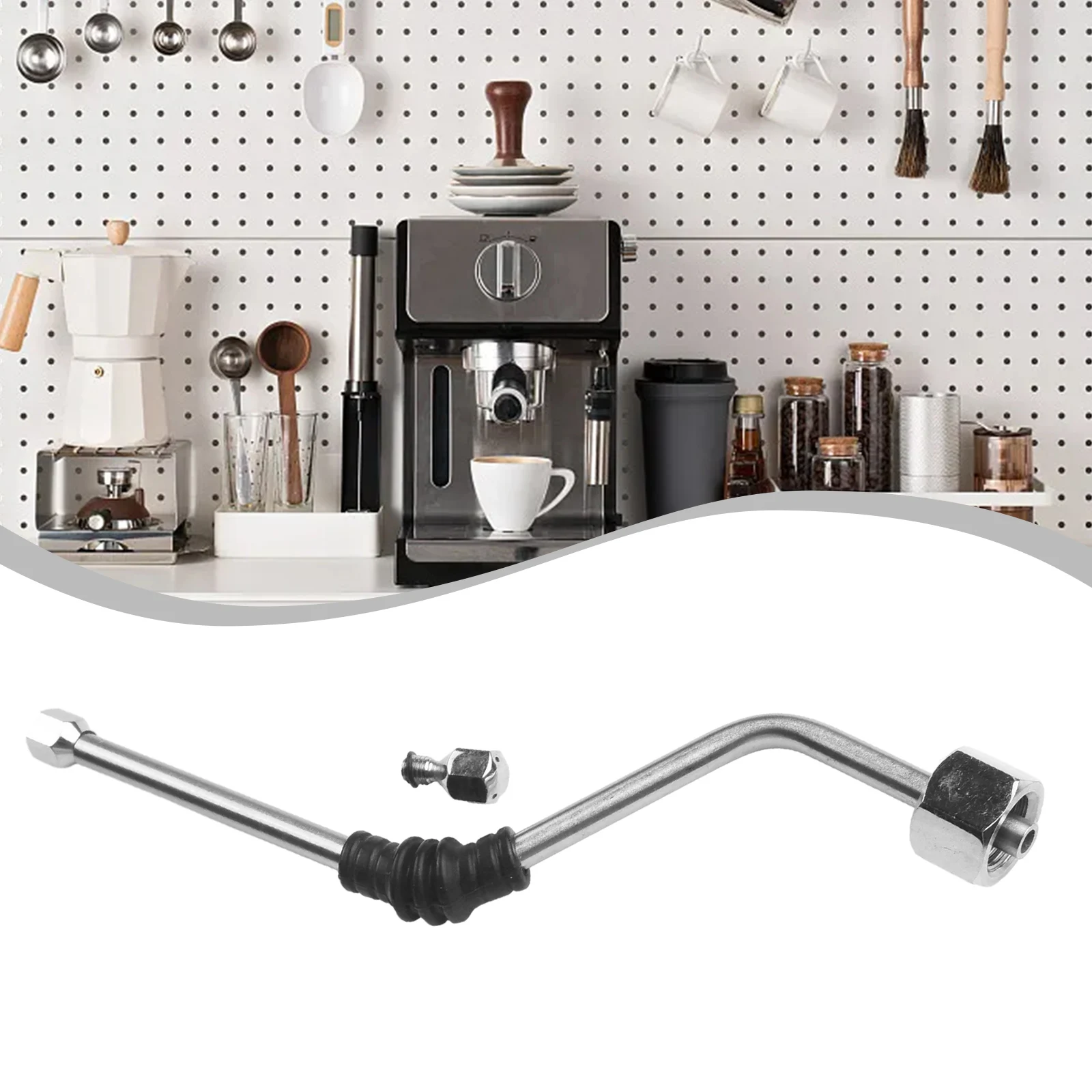 Обновите паровая палочка из нержавеющей стали подходит для эспрессо-машин DeLonghi.