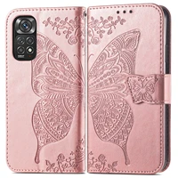 new butterfly leather flip case for xiaomi 12 ultra 11 lite pro 10 ultra leather protective cover coque for xiaom12 pro 10t lite