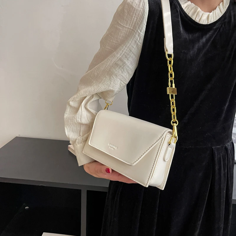 Green Flap Crossbody Bags for Women 2023 Spring Designer Fashion Trend Small Leather Shoulder Bag Handbags and Purses