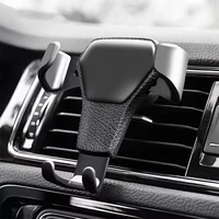 the newuniversal car phone holder in car air vent mount stand mobile phone holder for iphone 11 7 gravity smartphone cell stand
