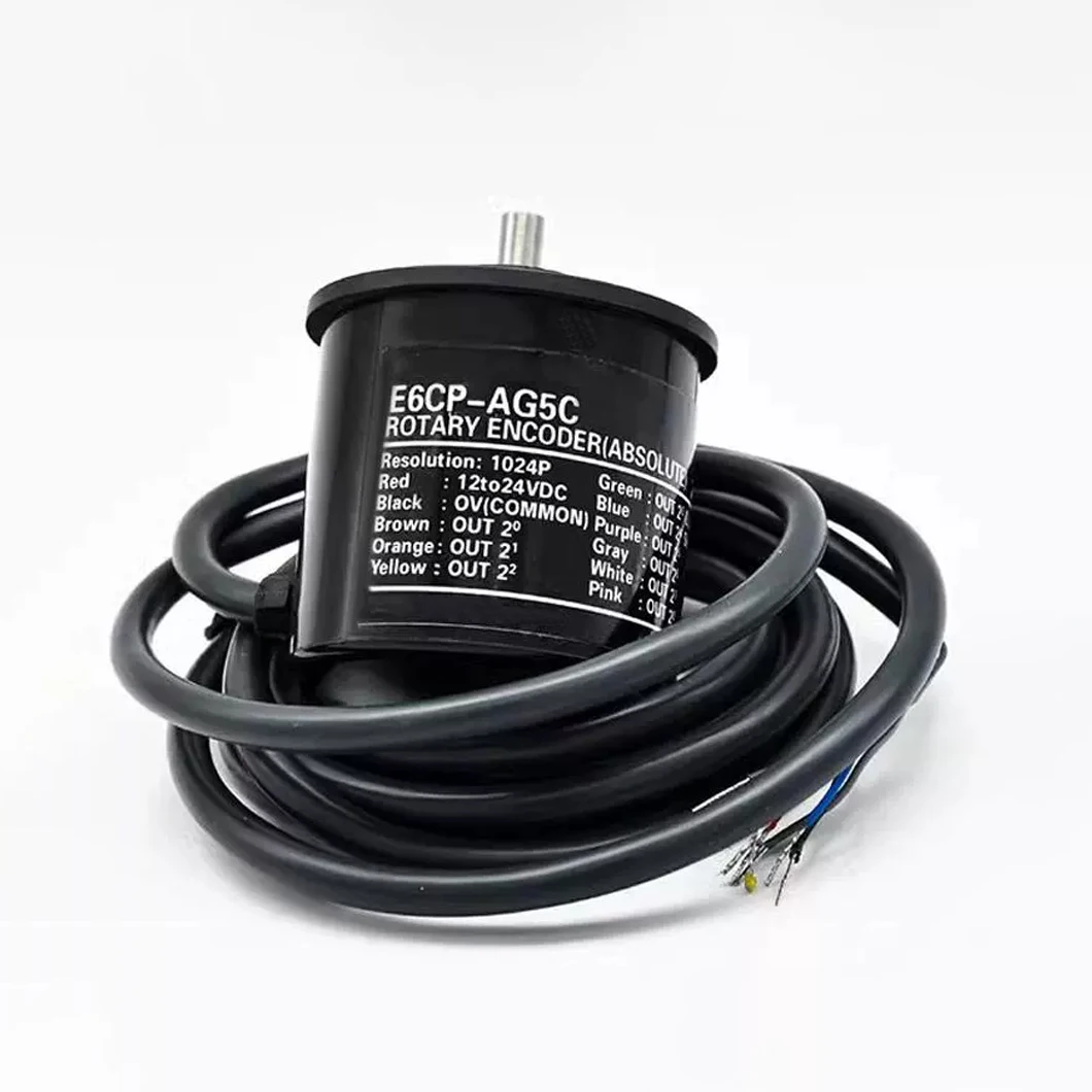 E6CP-AG3C/E6CP-AG5C/E6CP-AG5C-C Серия E6CP-A Поворотный энкодер с параллельным абсолютным