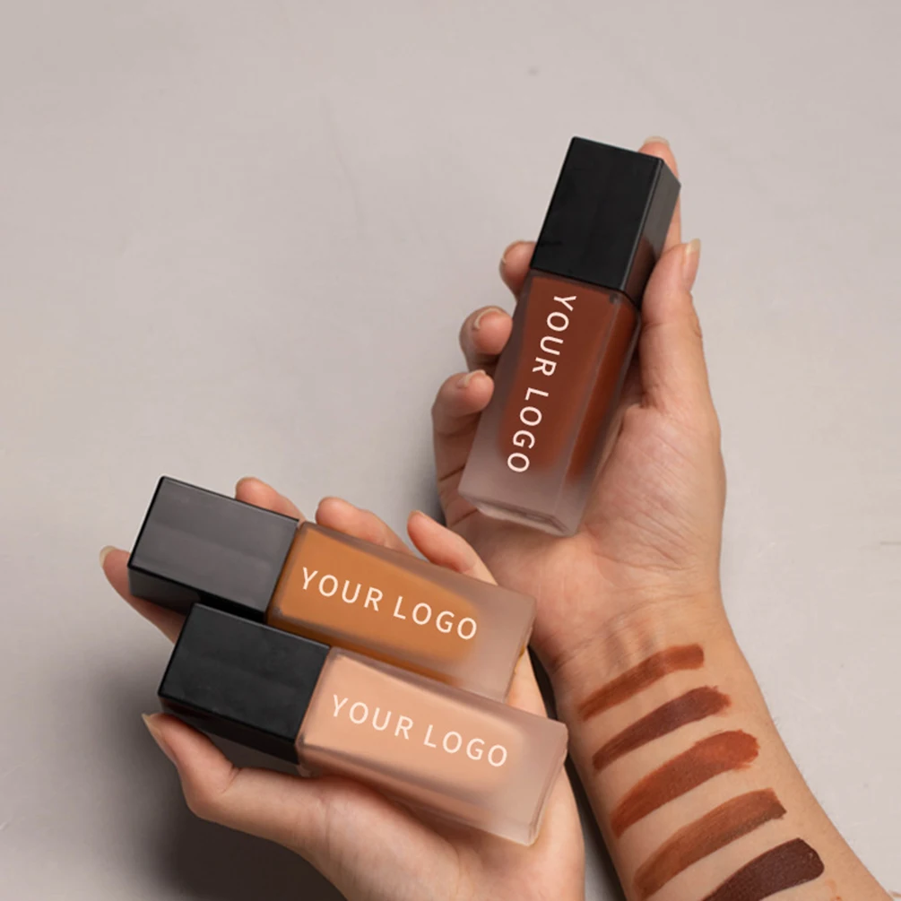 

Light Long Lasting Concealer Liquid Foundation Private Label Moisturizing Oil Control Waterproof 24-Hour Makeup