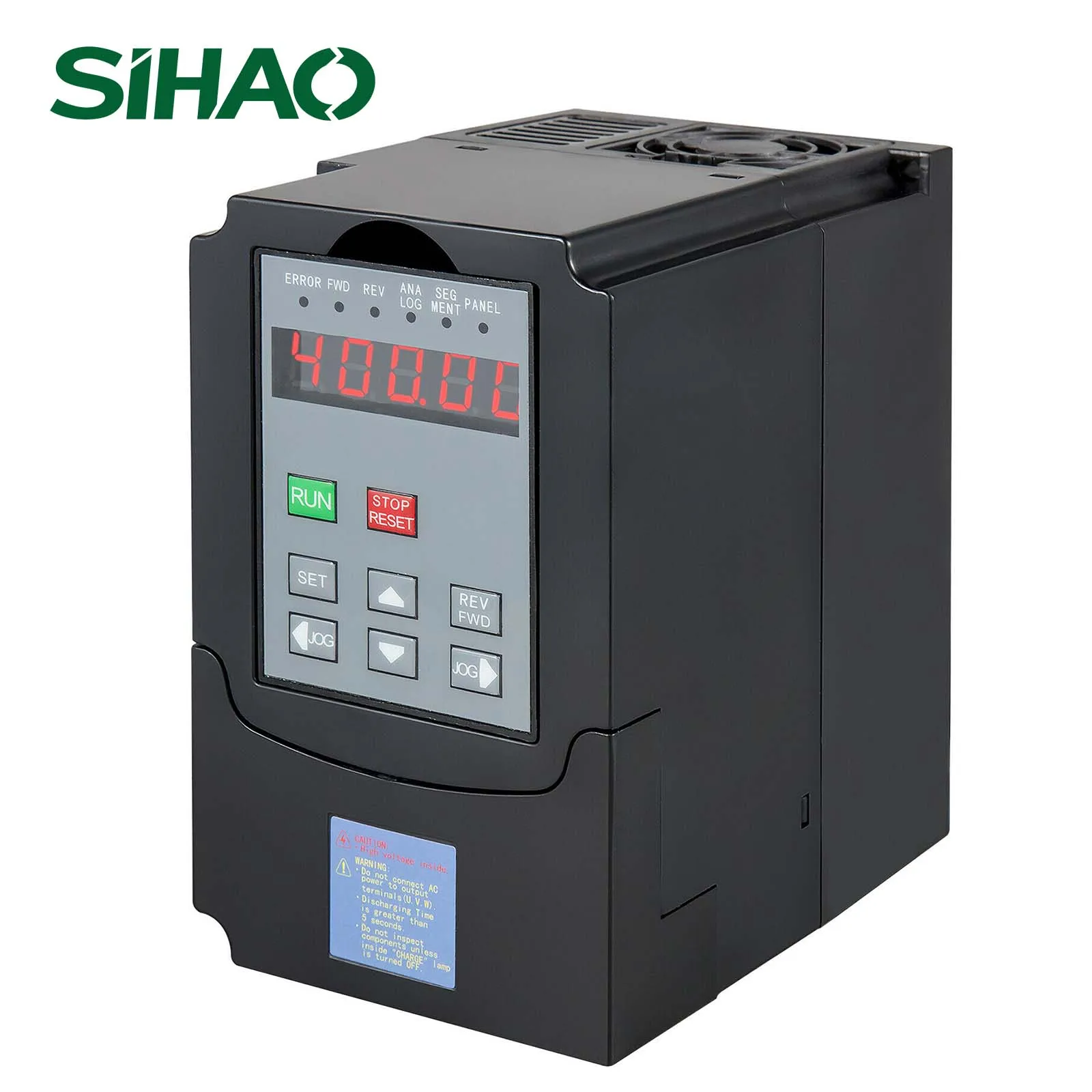 

VEVOR 4 кВт 220 В 5 л.с. инвертор привода переменной частоты VFD VSD 3-фазный выход CE