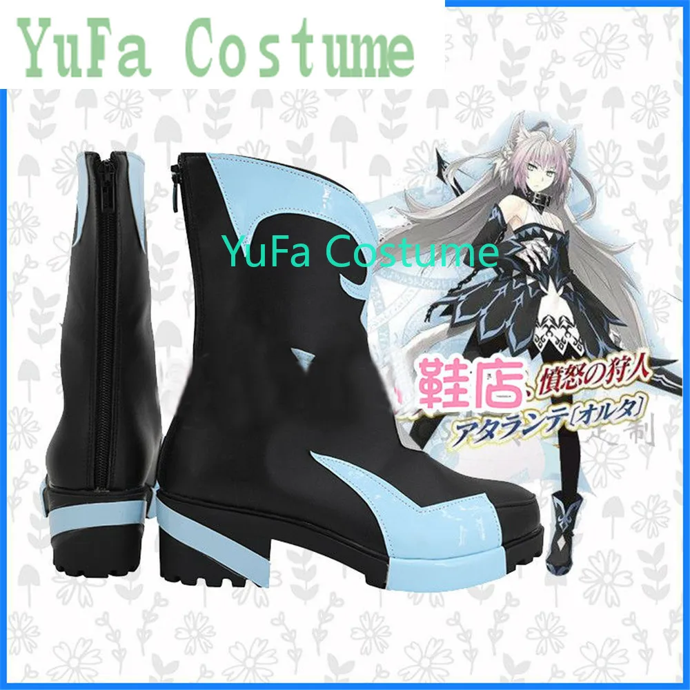 Fate Grand Order FGO Atalanta Обувь для косплея Сапоги Игра Аниме Костюм YuFa на Хэллоуин